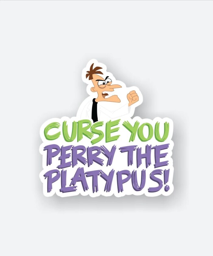 Dr. Heinz Curse Perry Sticker