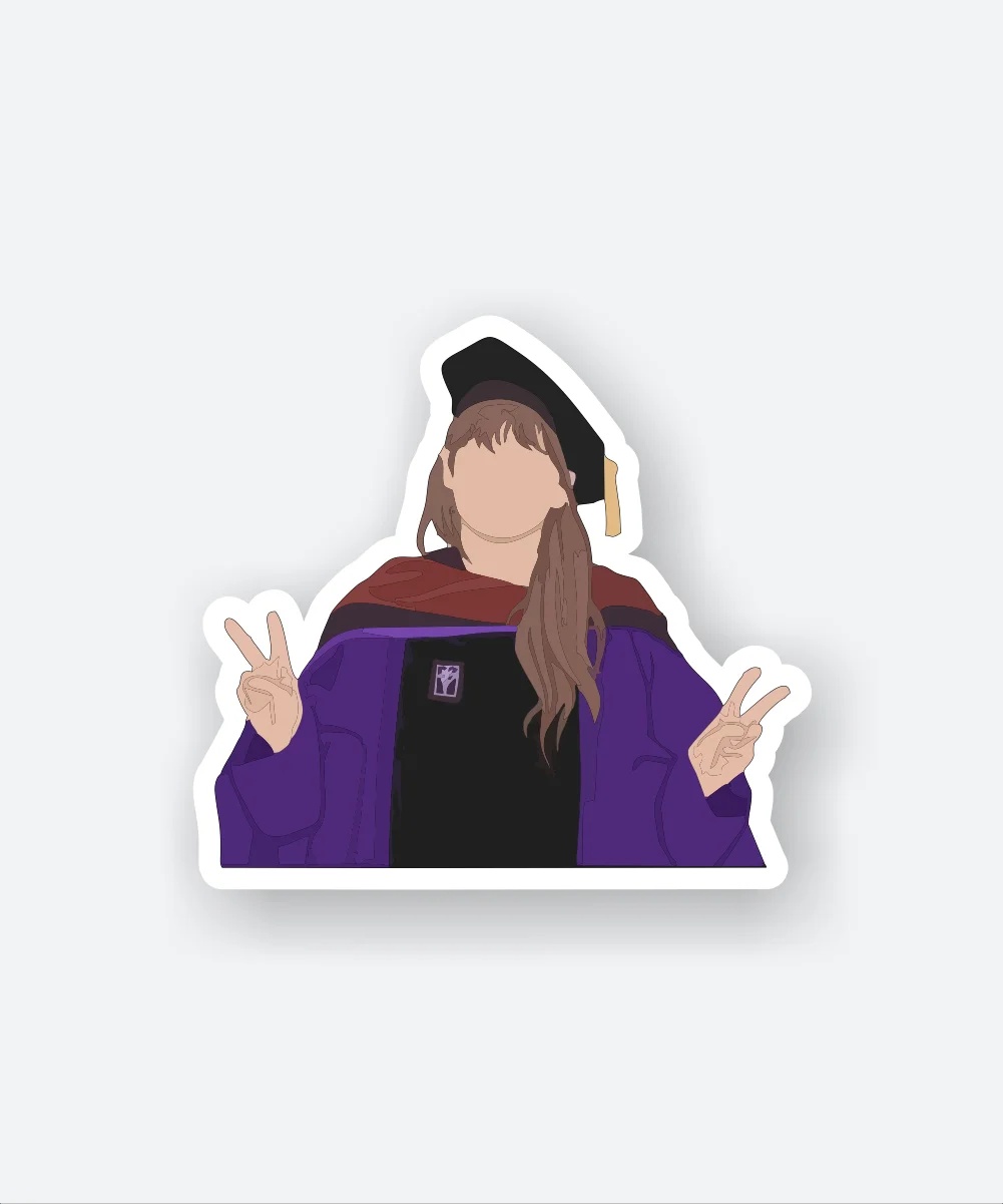 Dr. Taylor Swift Sticker
