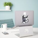 Dr. Finkelstein Mad Scientist Sticker