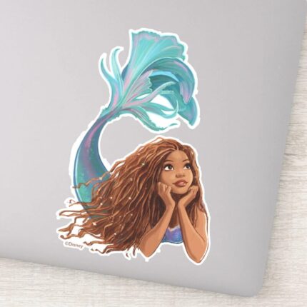 Dreamy Mermaid Ariel Art Sticker