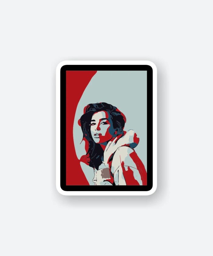 Dua Lipa I Would Rather Sticker