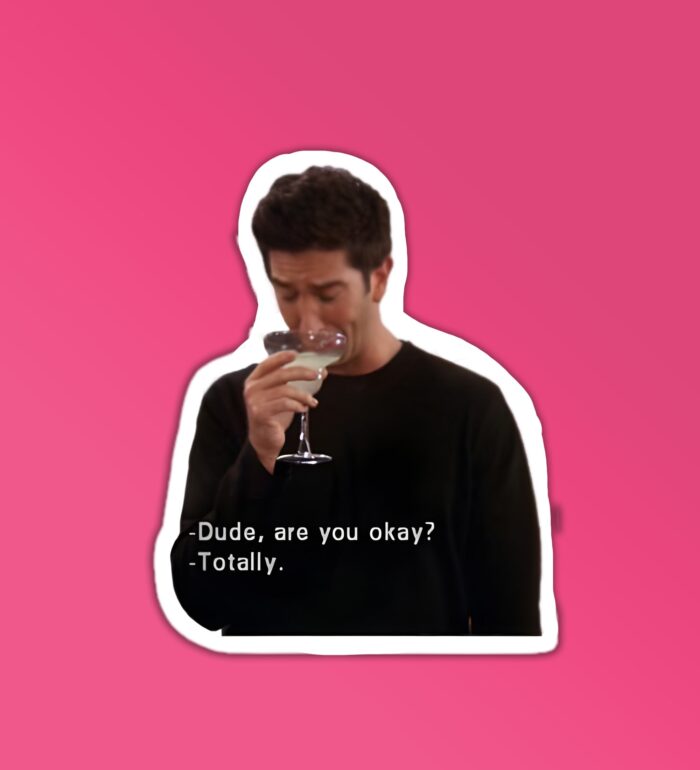 Dude Are You Okay  Friends