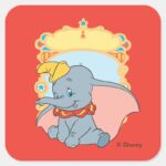 Dumbo Square Sticker