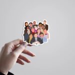Dunder Mifflin Staff TV Shows Stickers