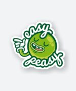 Easy Peasy Sticker