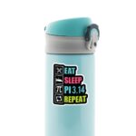 Eat Sleep PI 3.14 Witty Stickers