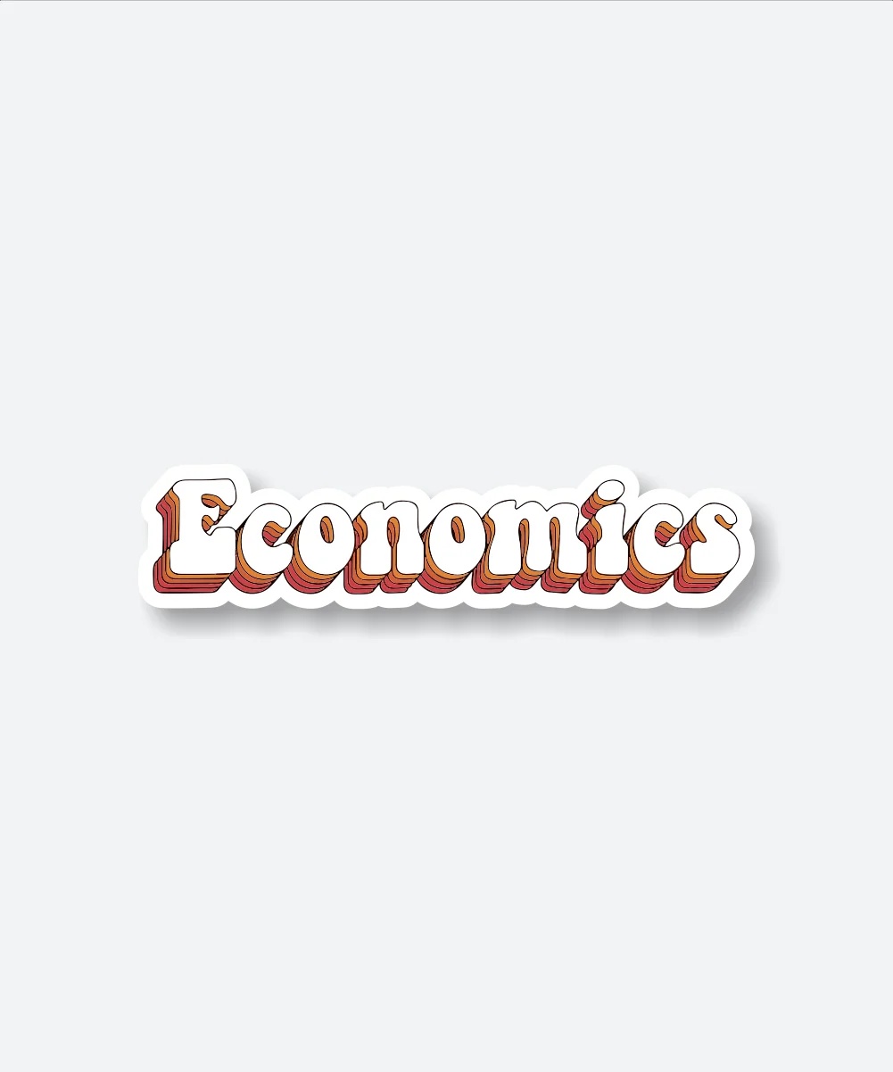 Economics Sticker