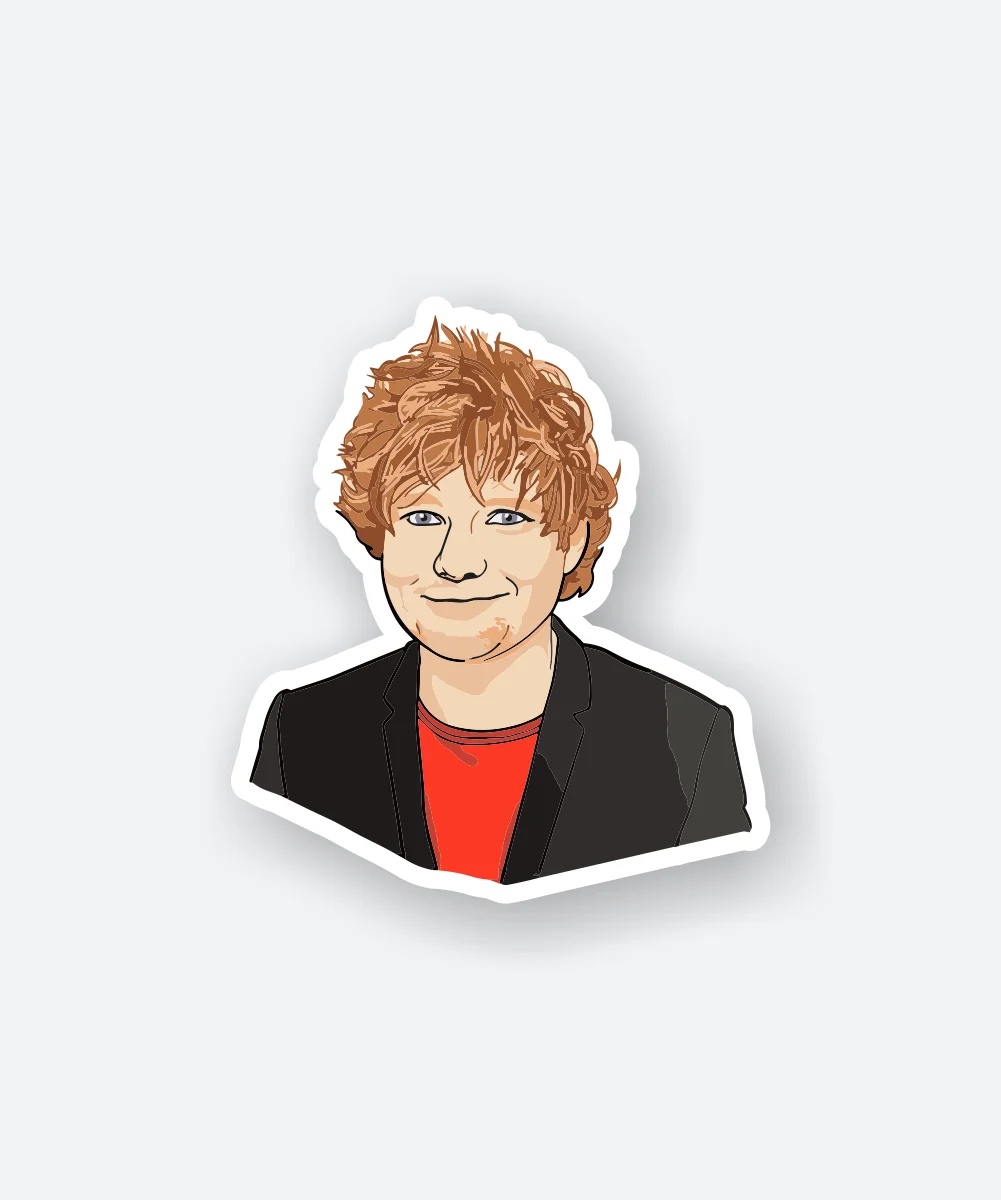 Ed Sheeren Sticker
