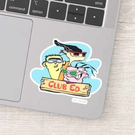 Ed Edd N Eddy Club Ed Sticker