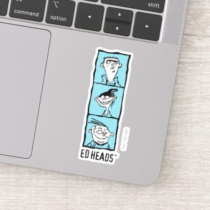 Ed Edd N Eddy Ed Heads Sticker