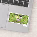 Ed Edd N Eddy Dollar Bill Sticker