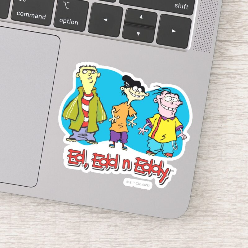 Ed Edd N Eddy Smiling Sticker