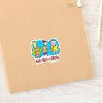 Ed Edd N Eddy Smiling Sticker