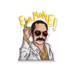 Eda Mone Sticker