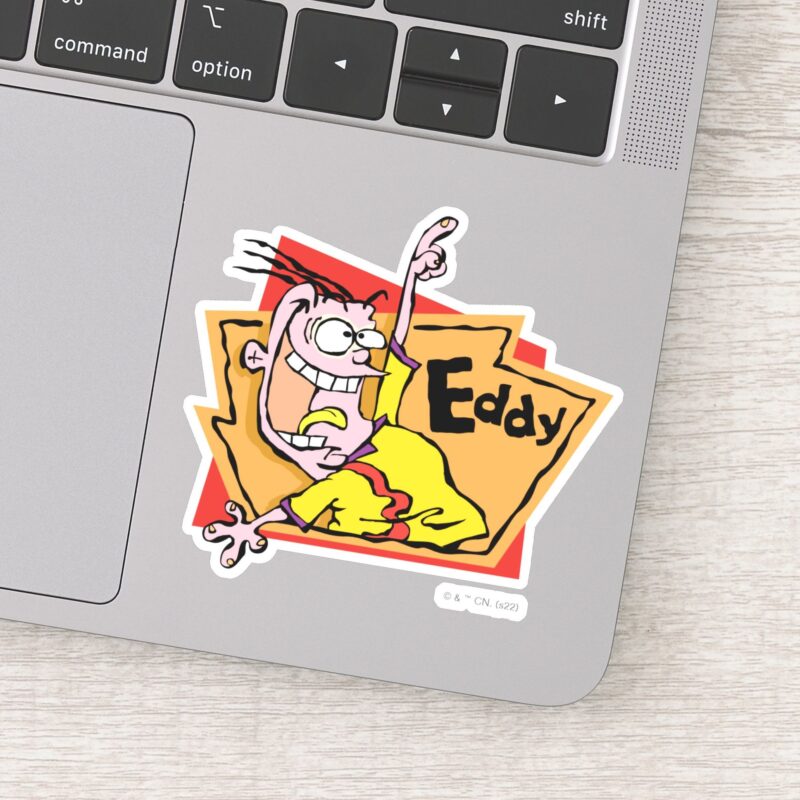 Eddy Character Graphic Sticker