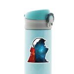 Edward Al Silhouette Anime Stickers