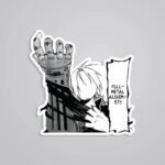 Edward Fullmetal Alchemist Anime Stickers