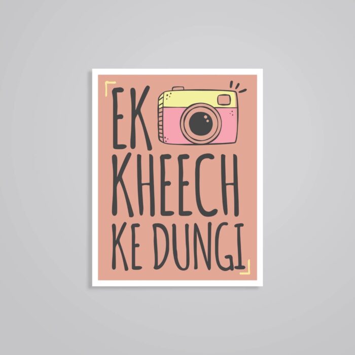 Ek Kheech K Dungi Witty Stickers