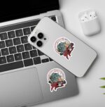 Elric Bros Full Metal Alchemist Laptop Mobile Stickers