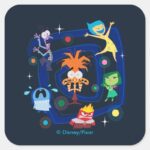 Emotion Whirlwind Square Sticker