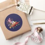 Emotional Roller Coaster Classic Round Sticker