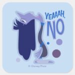Ennui Yeaaah No Square Sticker