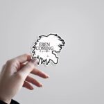 Eren Is Coming Anime Stickers