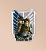 Eren Levi Laptop Mobile Stickers