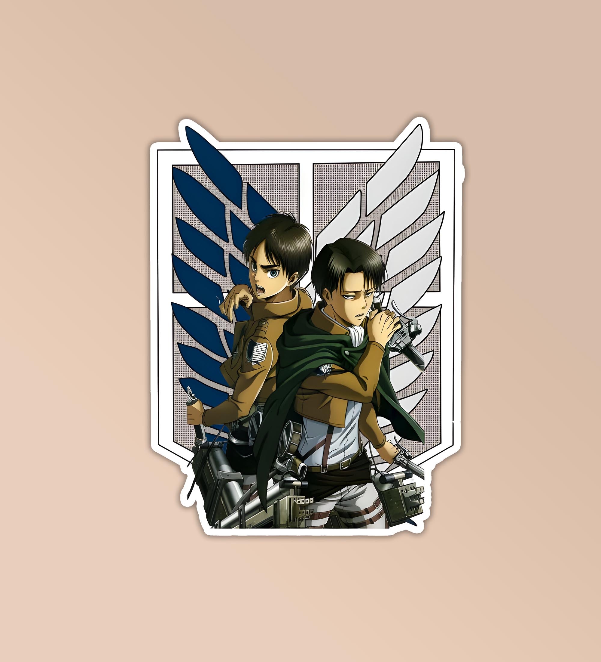 Eren Levi Laptop Mobile Stickers