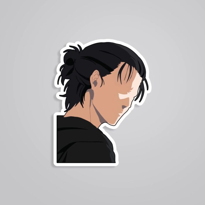 Eren Minimalist Aot Anime Stickers