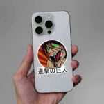 Eren Scary Face Sticker