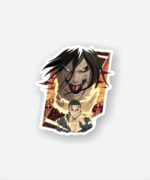 Eren Attack Titan Sticker