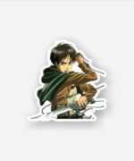 Eren In Battle Gear Sticker