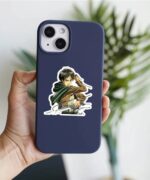 Eren In Battle Gear Sticker