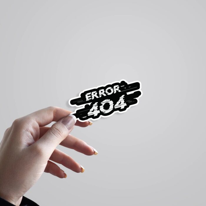 Error 404 Witty Stickers