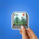 Esc 1.0 Sticker