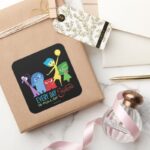 Everyday Is Full Of Emotions Square Sticker