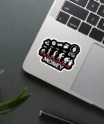 Evolution Of Money Sticker