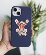 Exited Luffy Sticker