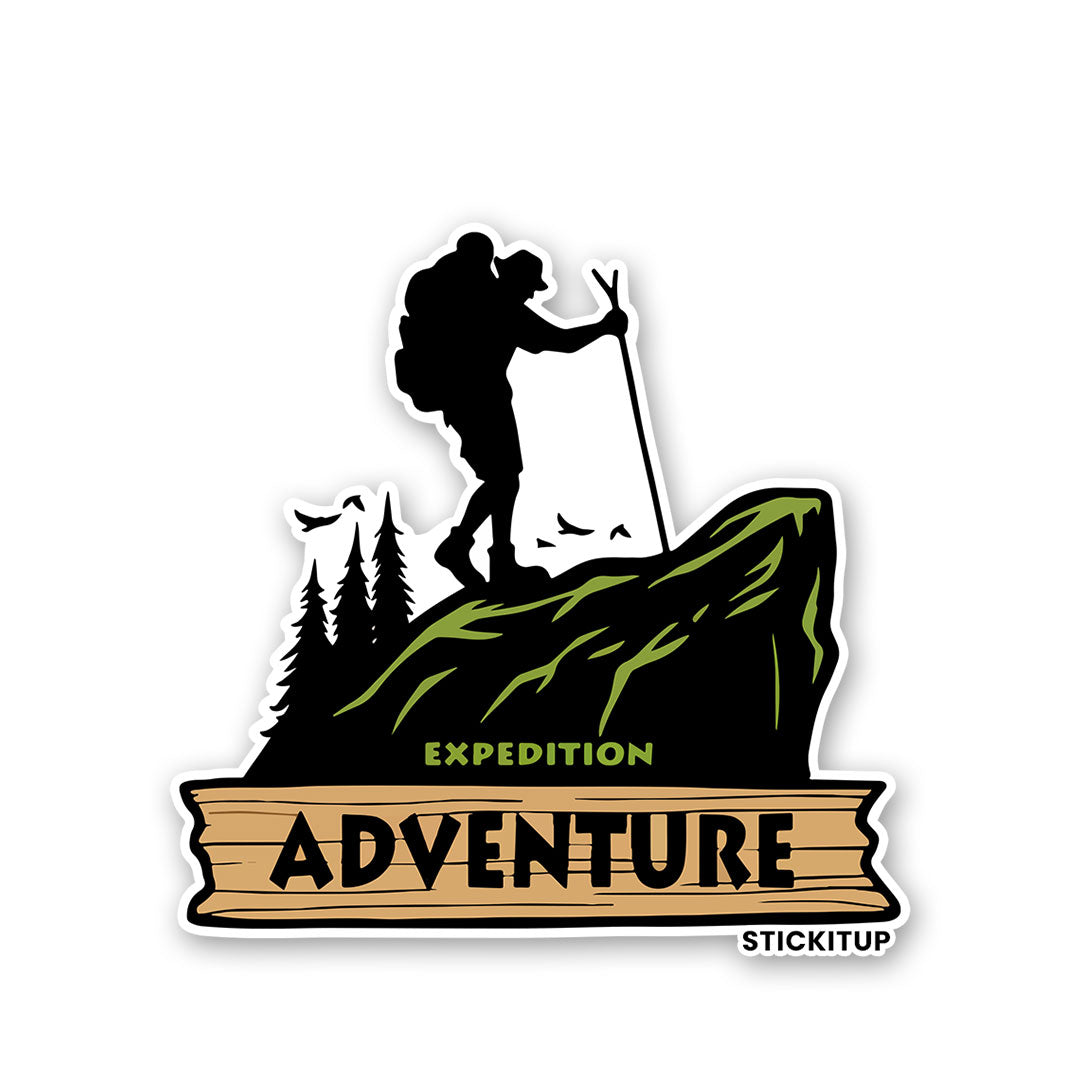Expedition Adventure Sticker