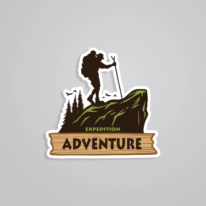 Expedition Adventure Travels Stickers