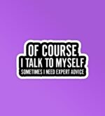 Expert Advice Laptop   Mobile Stickers