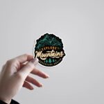 Explore Mountains Adventure Awaits Travels Stickers