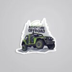 Extreme Adventure Offroad Travels Stickers