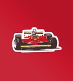 F1 Car Sticker