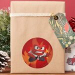 FIRED UP CLASSIC ROUND STICKER