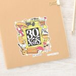 FRIENDS™ 30 Years Graphic Sticker