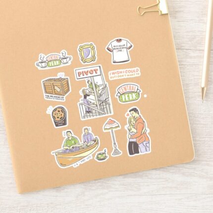 FRIENDS™ Cartoon Icons Sticker