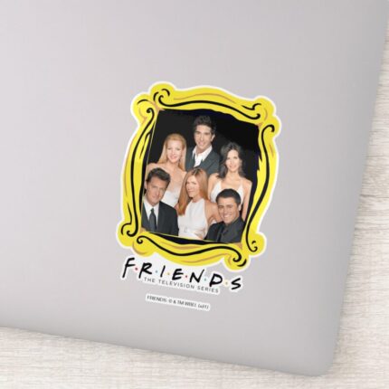 FRIENDS™ Cast In Formal Wear Closeup Sticker
