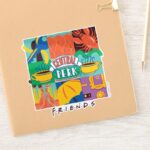 FRIENDS™ Central Perk Vibrant Graphic Sticker